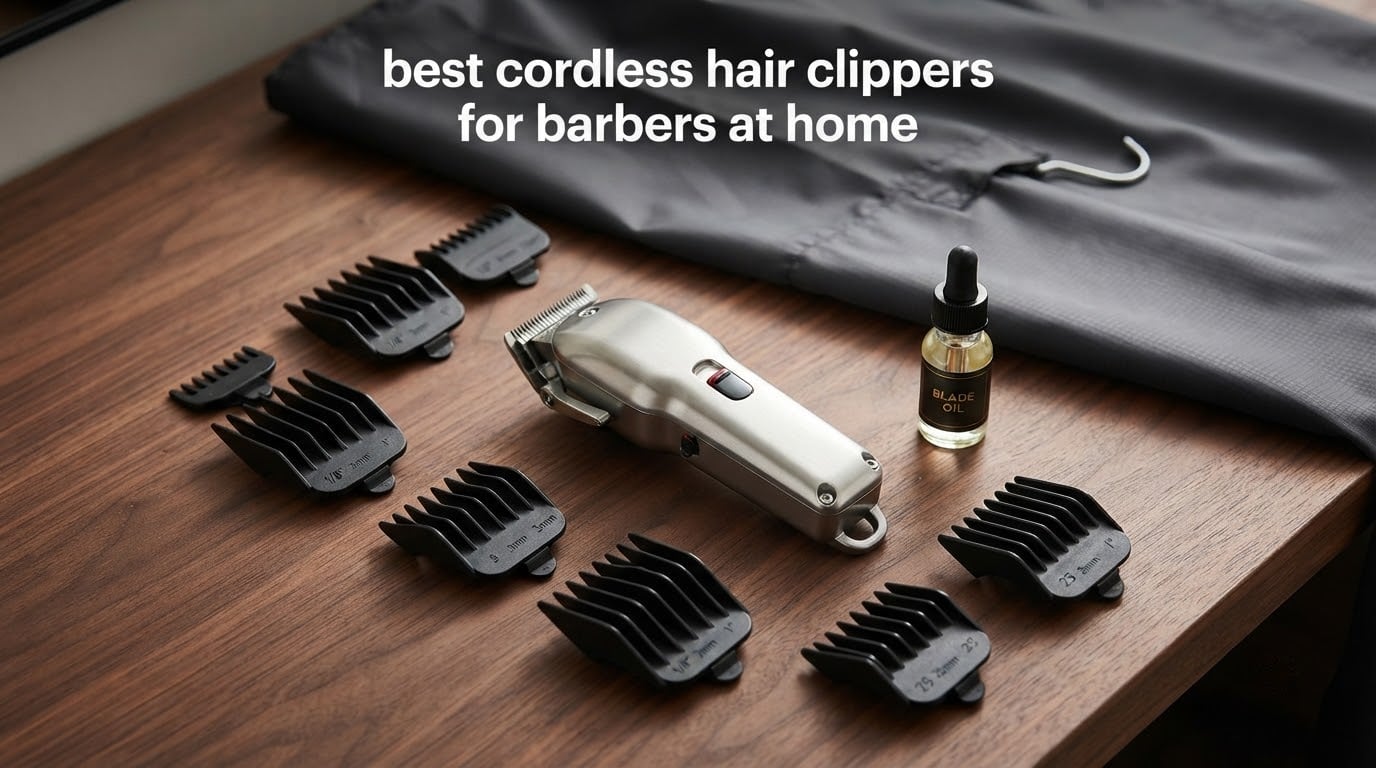 best cordless hair clippers for barbers at home