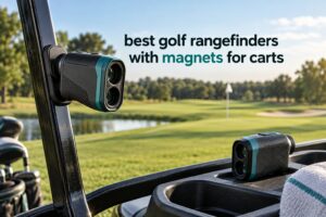 best golf rangefinders with magnets for carts