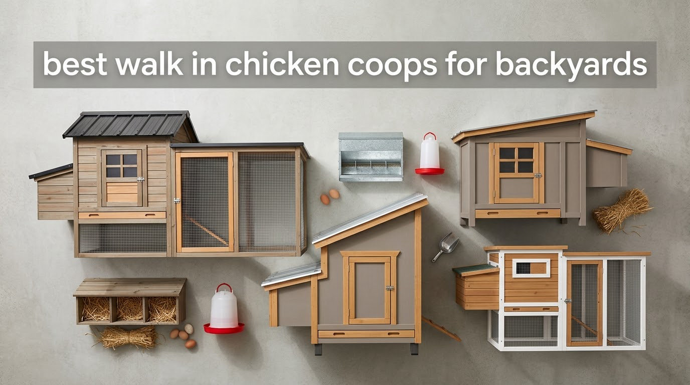 best walk in chicken coops for backyards