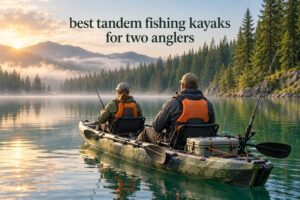 best tandem fishing kayaks for two anglers